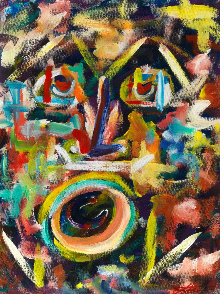Patrizio Landolfi, «Volto 3», serie Arte figurativa, 30 × 40 cm