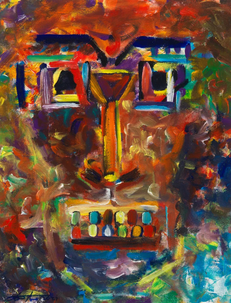 Patrizio Landolfi, «Volto 6», serie Arte figurativa, 30 × 40 cm