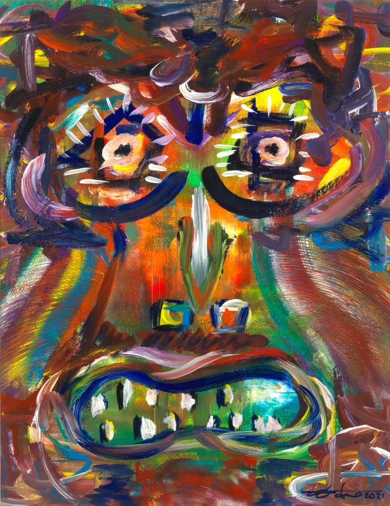 Patrizio Landolfi, «Volto 7», serie Arte figurativa, 30 × 40 cm