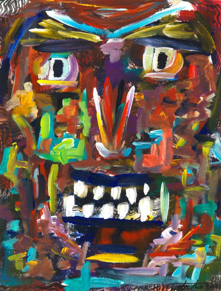 Patrizio Landolfi, «Volto 8», serie Arte figurativa, 30 × 40 cm