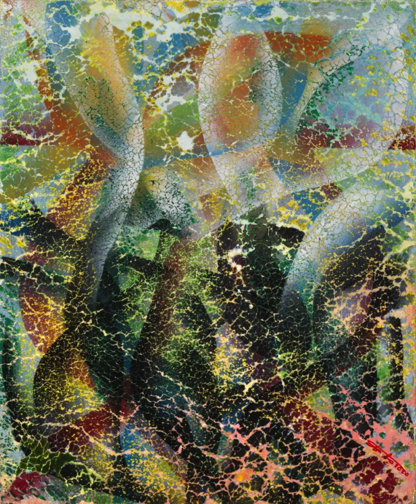 Patrizio Landolfi, “Astratto 45”, Abstract series, 40 × 50 cm