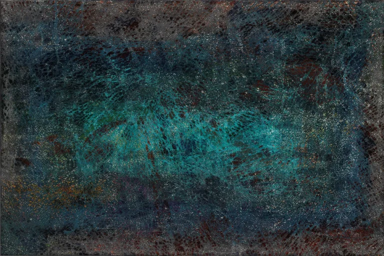 Patrizio Landolfi, «Effetto blu 2», serie Astratto, 100 × 150 cm