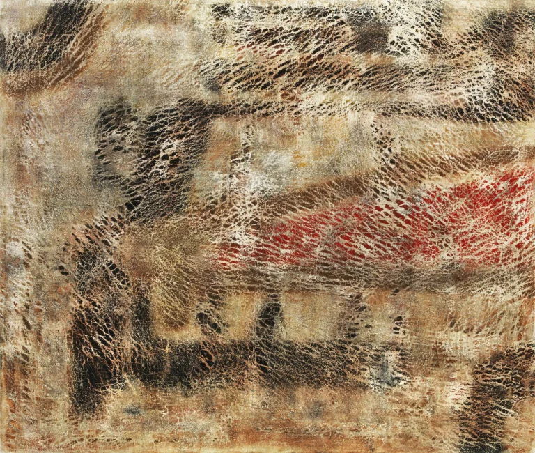 Patrizio Landolfi, «Dignità africane», serie Astratto, 100 × 120 cm