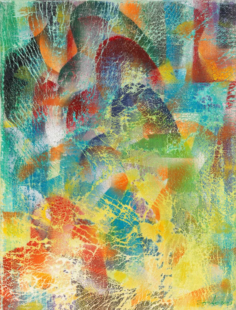Patrizio Landolfi, «Astratto 55», serie Astratto, 30 × 40 cm