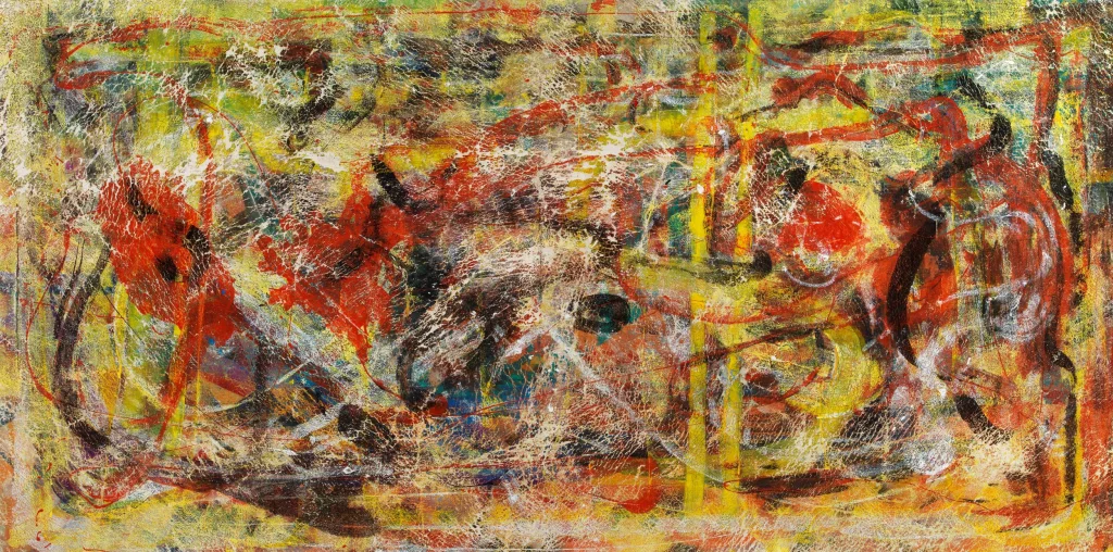 Patrizio Landolfi, “Astratto 108”, Abstract series, 70 × 140 cm