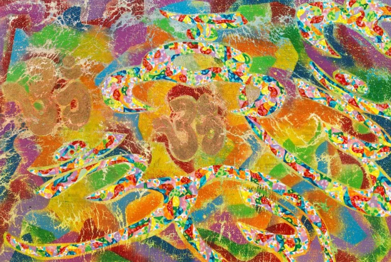 Patrizio Landolfi, «Simboli 1», serie Spirituale, 60 × 90 cm