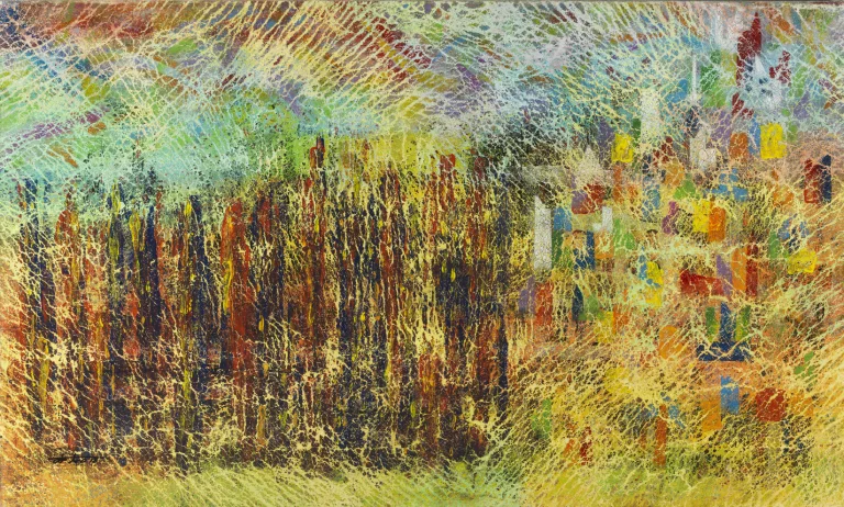 Patrizio Landolfi, «Veduta 1», serie Astratto, 120 × 200 cm