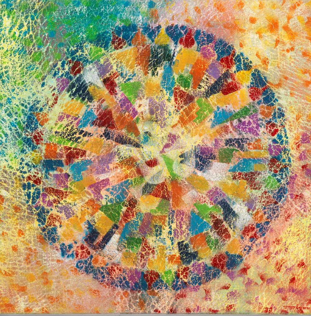 Patrizio Landolfi, «Astratto 68», serie Astratto, 85 × 85 cm