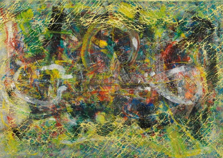 Patrizio Landolfi, «Astratto 27», serie Astratto, 120 × 168 cm