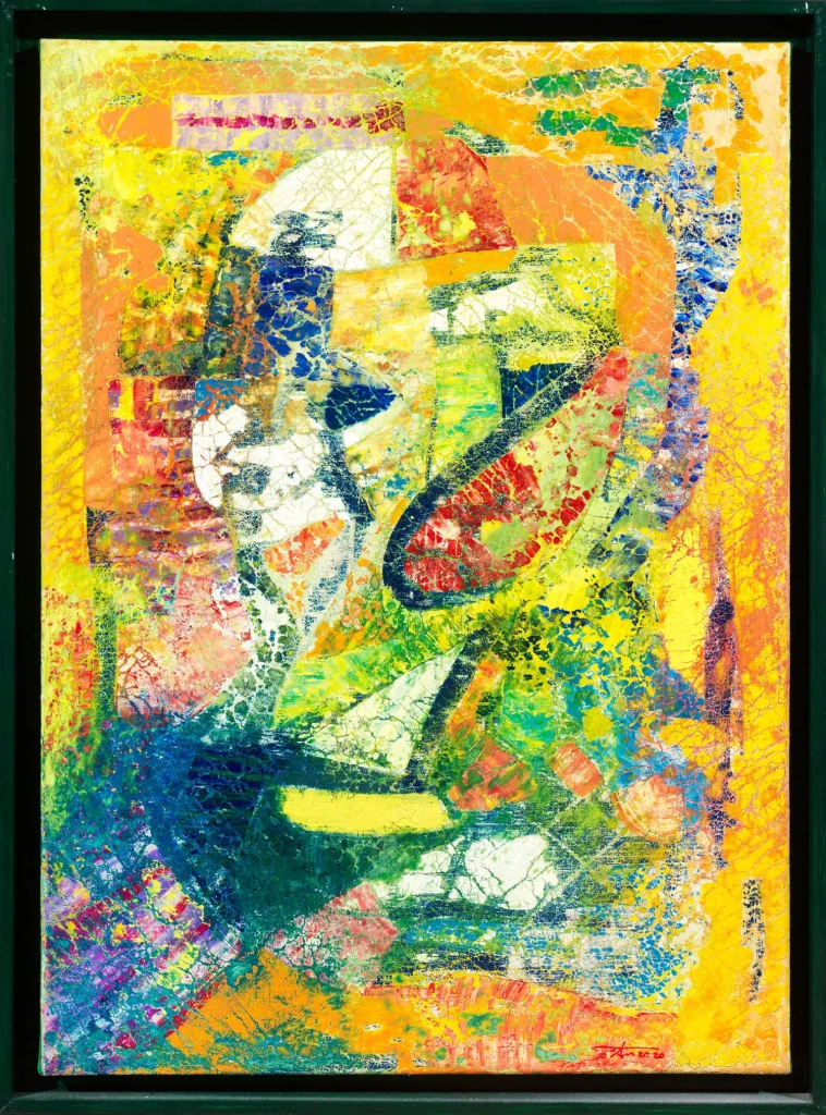 Patrizio Landolfi, «Astratto 102», serie Astratto, 50 × 70 cm