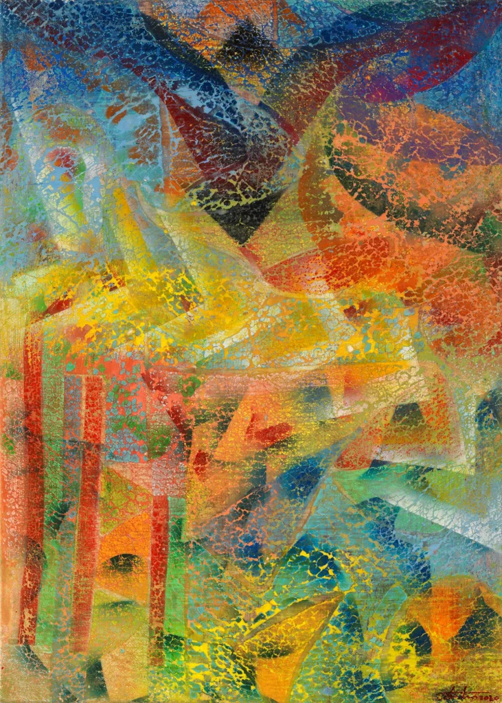 Patrizio Landolfi, “Astratto 39”, Abstract series, 50 × 70 cm