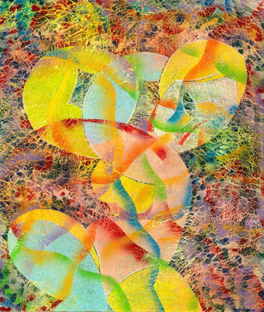 Patrizio Landolfi, «Modì 6», serie Arte figurativa, 100 × 120 cm