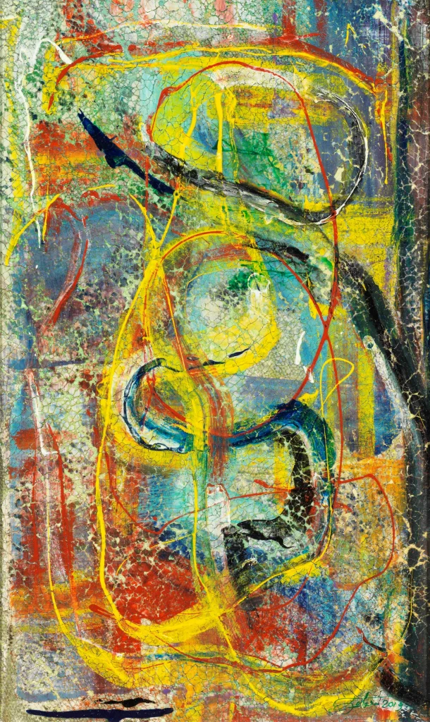 Patrizio Landolfi, « Astratto 7 », série Abstrait, 30 × 40 cm