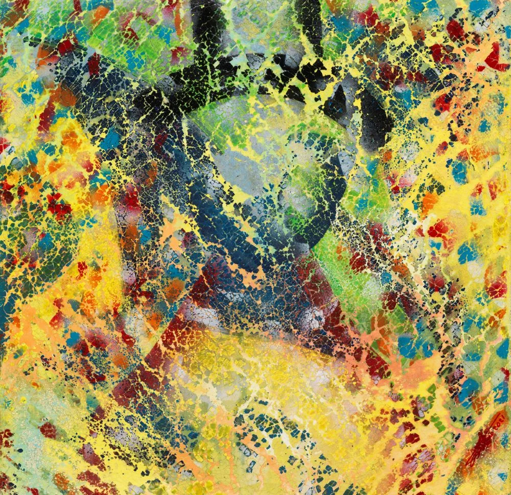Patrizio Landolfi, «Astratto 76», serie Astratto, 50 × 50 cm
