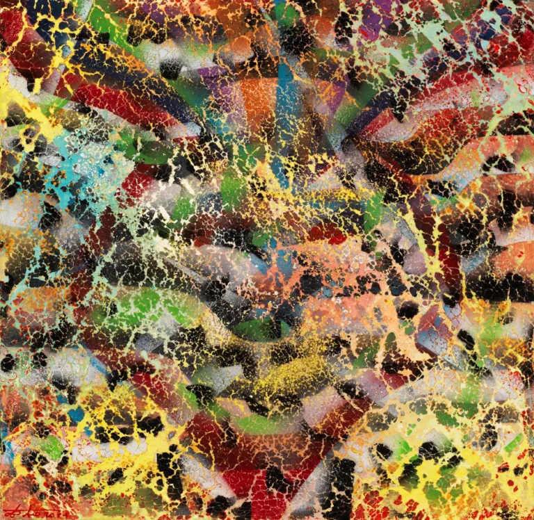 Patrizio Landolfi, «Astratto 75», serie Astratto, 50 × 50 cm