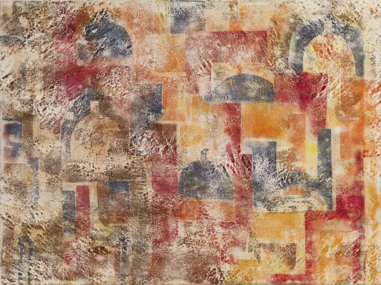 Patrizio Landolfi, «Tramonto su Bhagdad», serie Arte figurativa, 90 × 120 cm