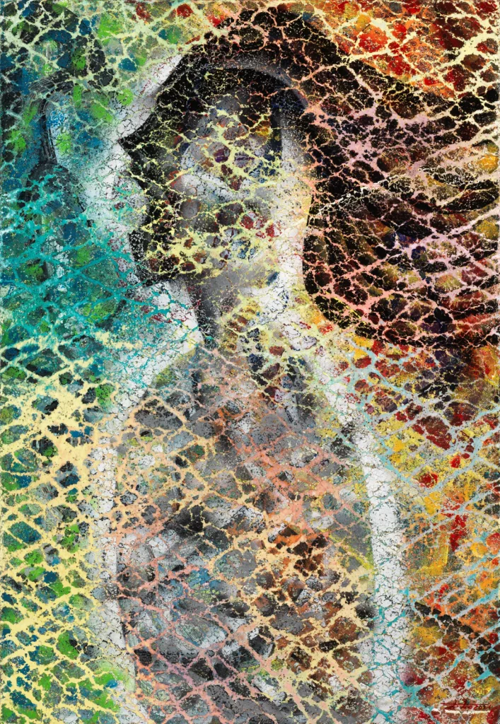 Patrizio Landolfi, «L’urlo», serie Arte figurativa, 60 × 90 cm