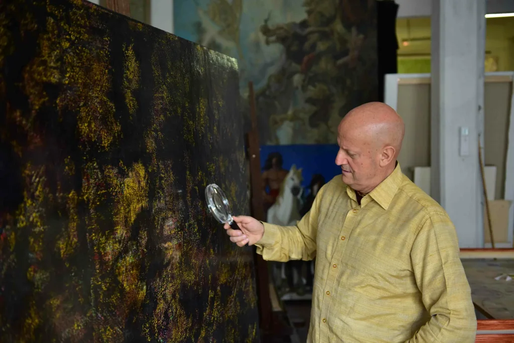 Patrizio Landolfi in studio, foto 3
