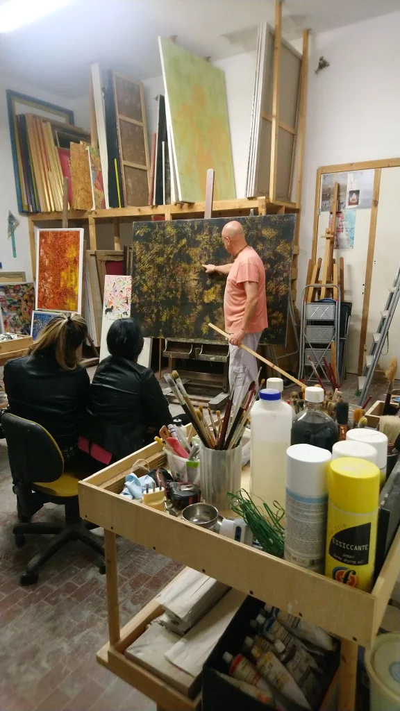 Patrizio Landolfi in studio, foto 2