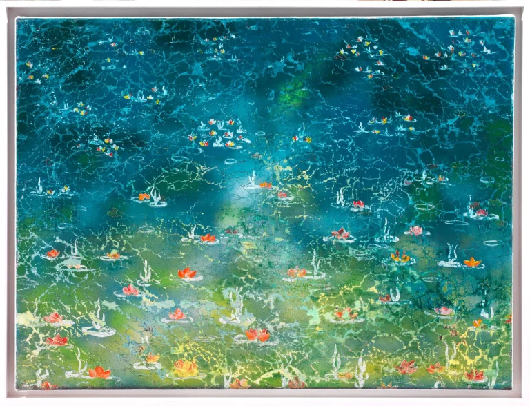 Patrizio Landolfi, “Ninfee 3”, Landscapes – Cities series, 60 × 80 cm