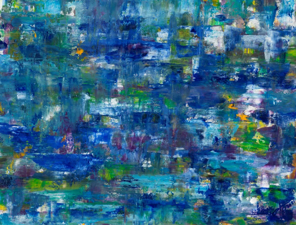 Patrizio Landolfi, “Specchio d’acqua”, Landscapes – Cities series, 30 × 40 cm