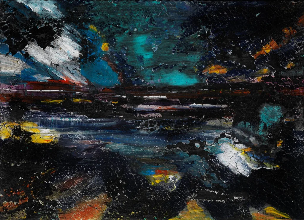 Patrizio Landolfi, “Notturno 1”, Landscapes – Cities series, 30 × 40 cm