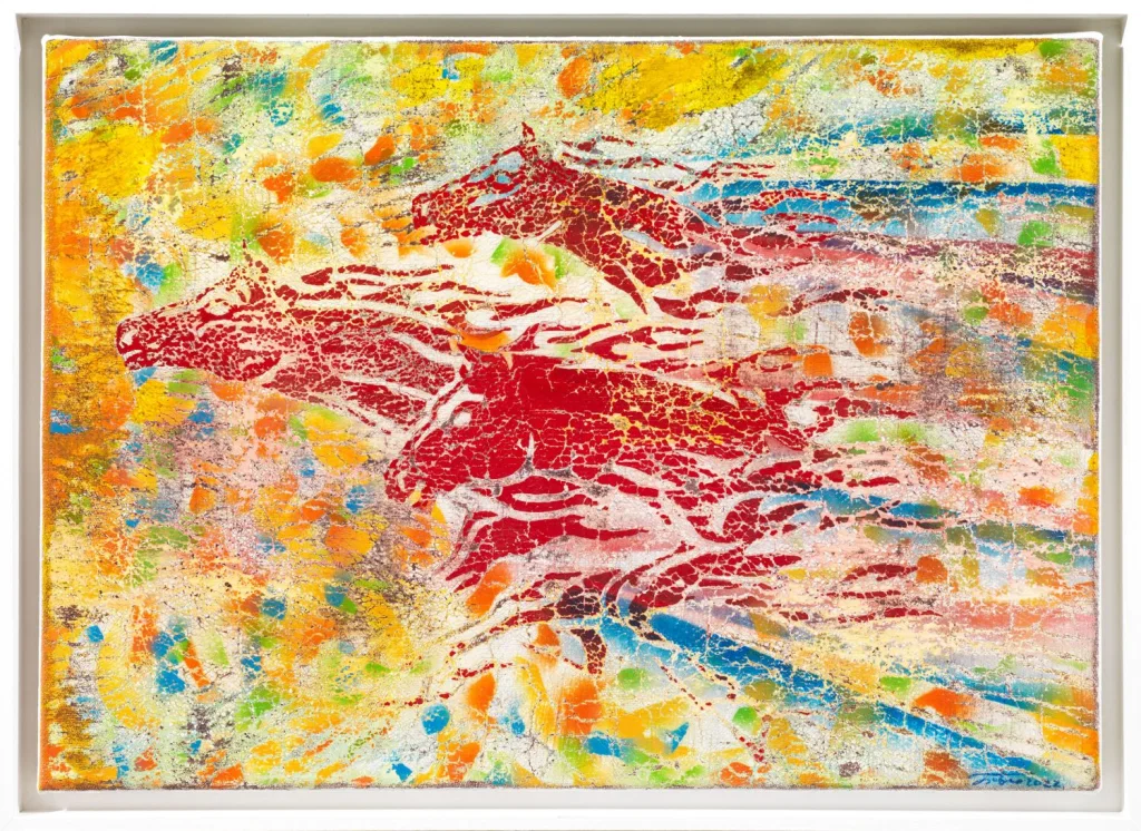 Patrizio Landolfi, “Come il vento”, Figurative Art series, 50 × 70 cm