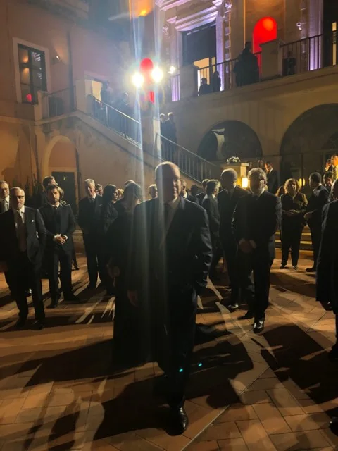 Al Campidoglio con il Principe Alberto di Monaco, 17 ottobre 2019, foto 1