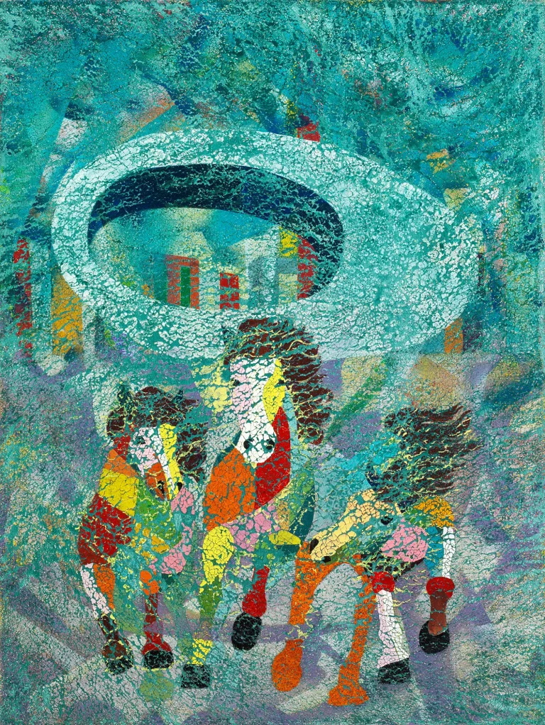 Patrizio Landolfi, «Cavallo 6», serie Arte figurativa, 60 × 90 cm