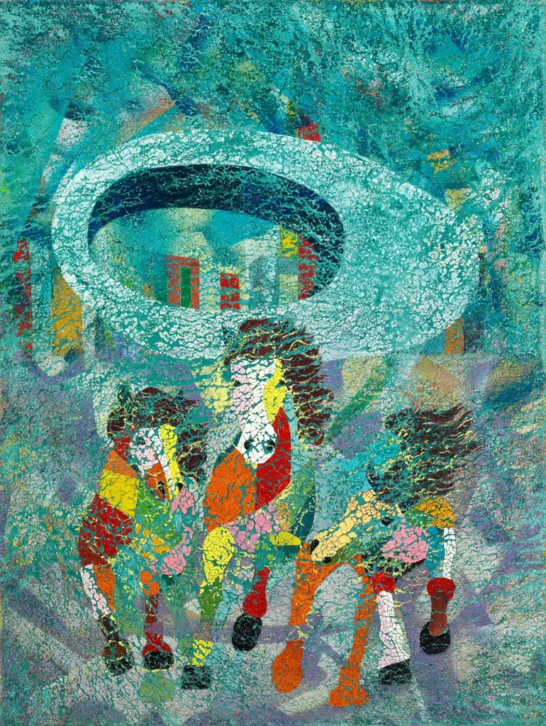 Patrizio Landolfi, «Cavallo 6», serie Arte figurativa, 60 × 90 cm