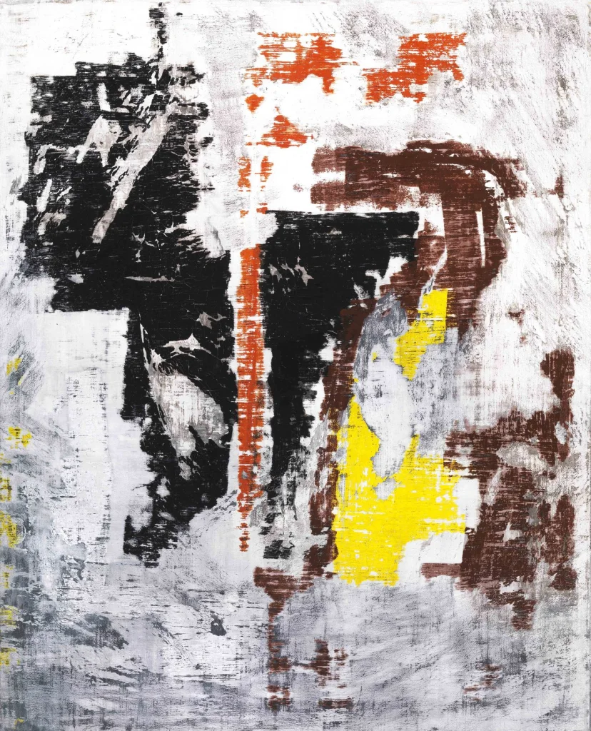Patrizio Landolfi, «Ritratto andino», serie Abstracto, 100 × 124 cm