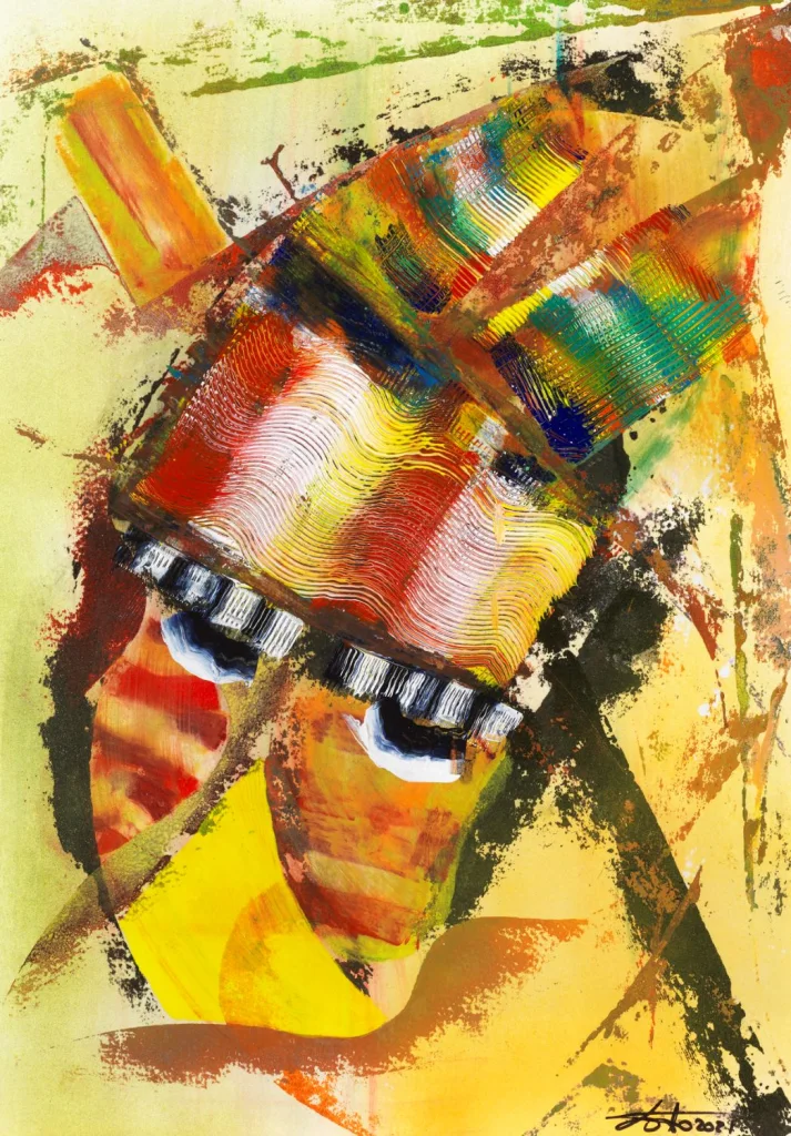 Patrizio Landolfi, «Astratto 65», serie Astratto, 30 × 40 cm