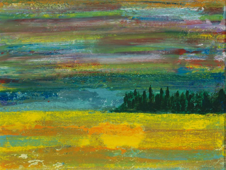 Patrizio Landolfi, «Paesaggio 5», serie Paesaggi e città, 30 × 40 cm