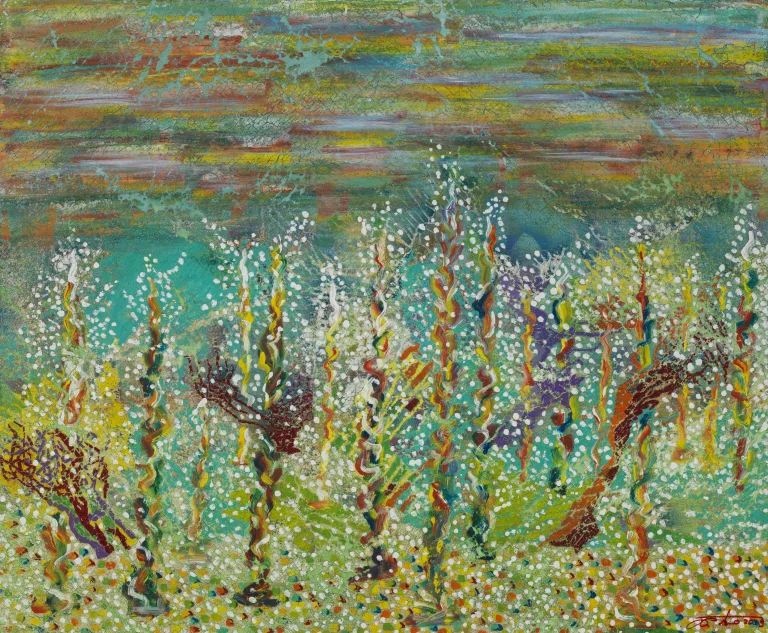 Patrizio Landolfi, «Paesaggio 6», serie Paesaggi e città, 50 × 60 cm