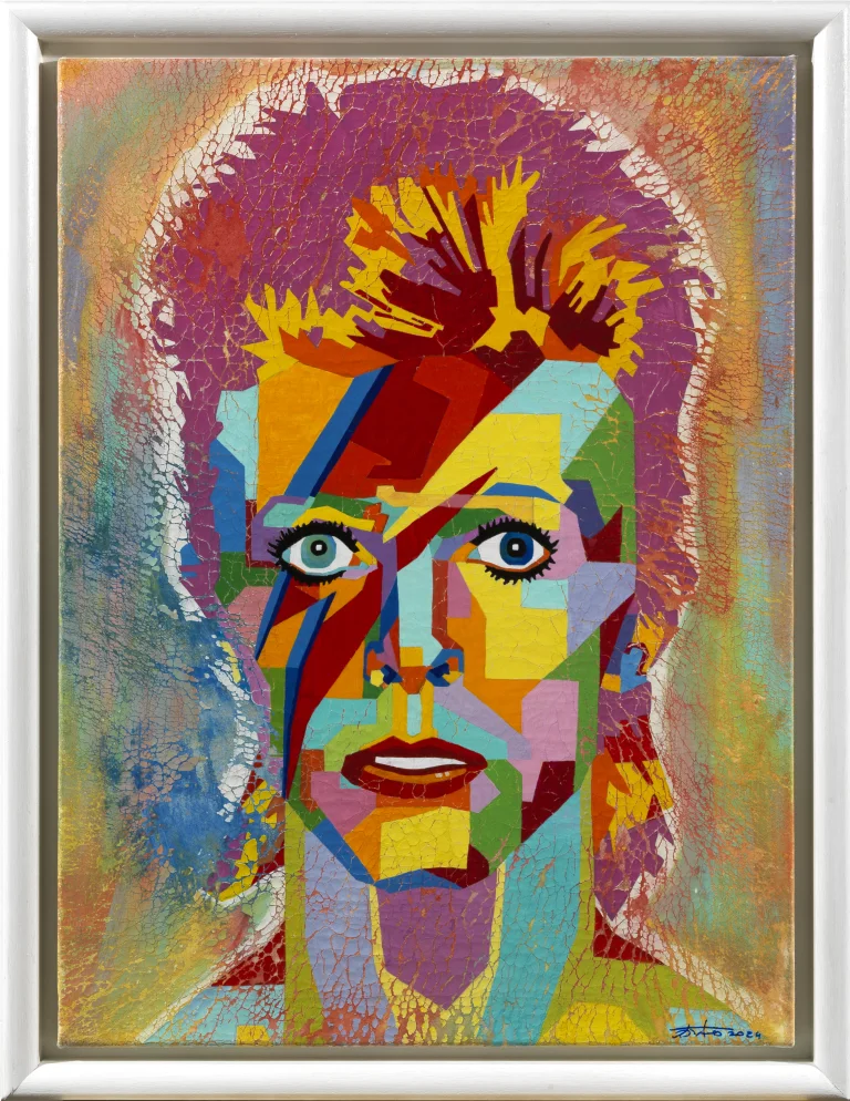 Patrizio Landolfi, «David Bowie», serie Pop Art, 60 × 80 cm