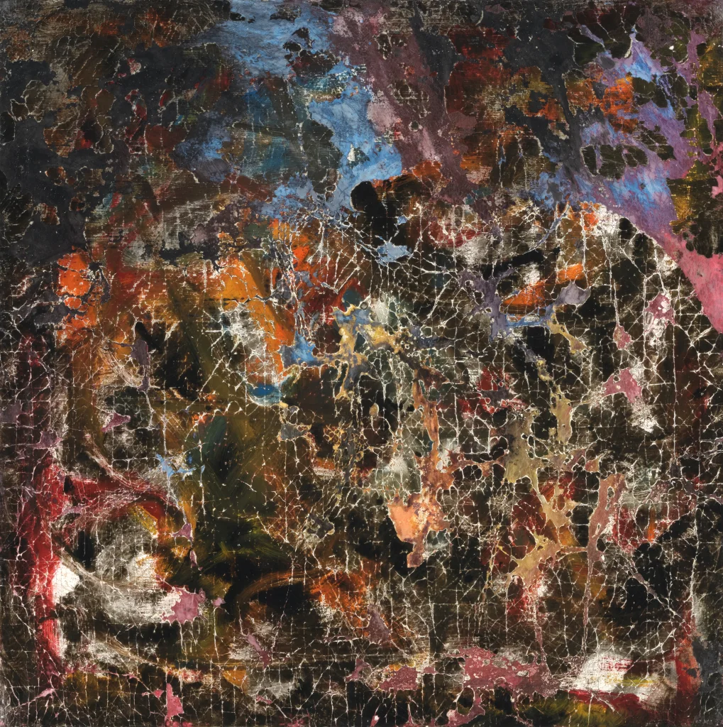 Patrizio Landolfi, «Astratto 161», serie Astratto, 80 × 80 cm